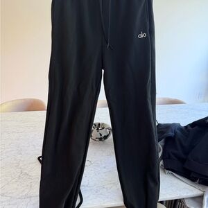 Alo Black Jogger Pants